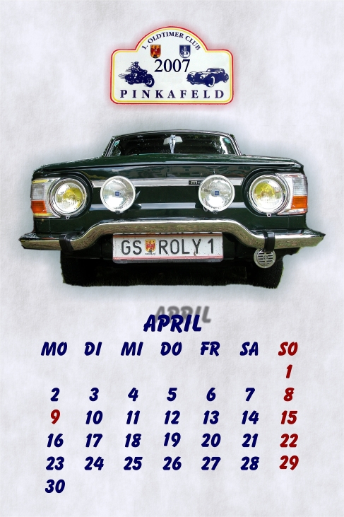 Oldtimerkalender 2007